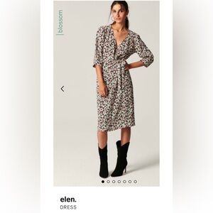 Ba&sh elen ecru dress size M(6)